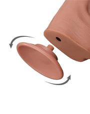 LoveToy - Gode Sliding Skin - Longueur 29 cm - Teinte peau claire - Erotiekvoordeel.nl