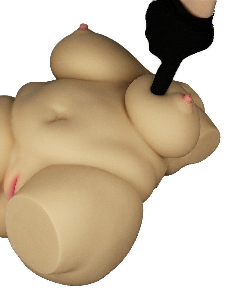 LoveToy Streetgirls 7 BBW Masturbator - Siliconen - 33,5 cm-Erotiekvoordeel.nl