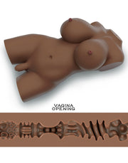 LoveToy - Streetgirls 8 - Masturbatore - Corpo She-Male - Marrone-Erotiekvoordeel.nl