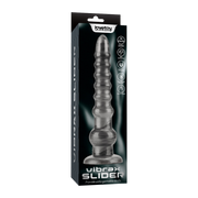 LoveToy - Vibrax Slider - Consolador anal vibrador largo - 32 cm - Plata-Erotiekvoordeel.nl