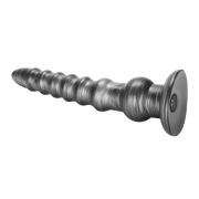 LoveToy - Vibrax Slider - Consolador anal vibrador largo - 32 cm - Plata-Erotiekvoordeel.nl