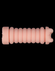 LoveToy - Virgin-Skin Blowout - Masturbador de doble cara - Vagina y ano - Tono de piel claro - Erotiekvoordeel.nl