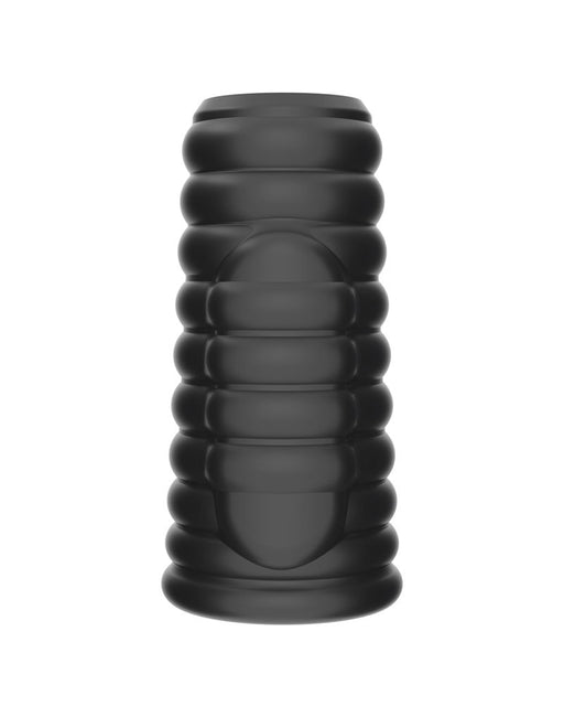 LoveToy - Wave Knights Ring - Manchon vibrant pour pénis - Ø 3,7 cm - Noir-Erotiekvoordeel.nl