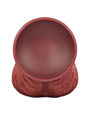 LoveToy - Consolador XXL Extreme con motivo de cuerda - Longitud 24 cm - Marrón/Tono piel claro - Erotiekvoordeel.nl