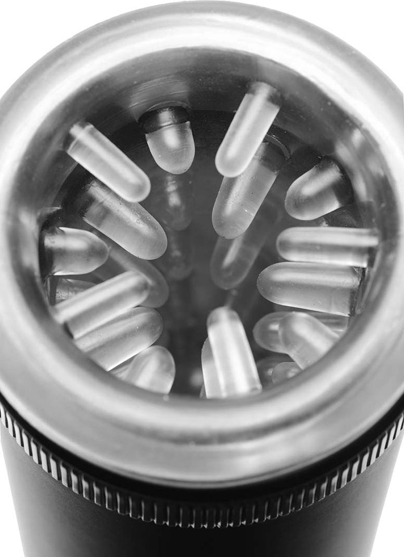 Lovebotz - Schwarzer automatischer Masturbator - Innovatives Lust-Erlebnis für Männer - Erotiekvoordeel.nl
