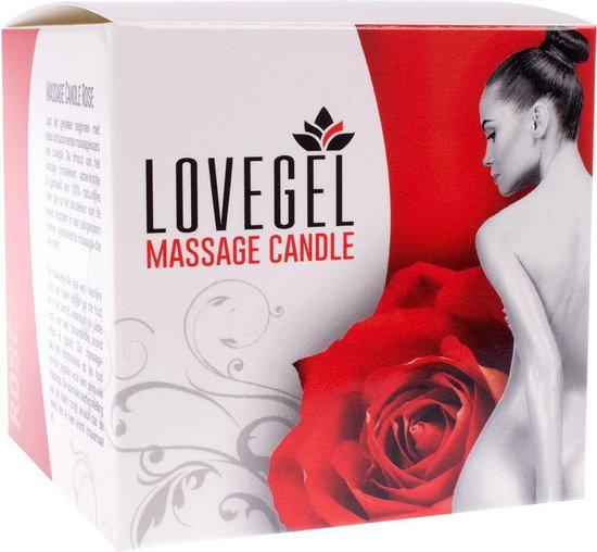 Lovegel - Massagekaars - Rose - 165 ml-Erotiekvoordeel.nl