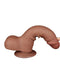Lovetoy - Dildo Met Sliding Skin Technologie - 20 x 3.9 cm - Verwijderbare Zuignap - Medium Huidskleur-Erotiekvoordeel.nl