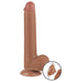 Lovetoy - Dildo Met Sliding Skin Technologie - 22 x 3.7 cm - Verwijderbare Zuignap - Medium Huidskleur-Erotiekvoordeel.nl