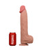 Lovetoy - Dildo Met Sliding Skin Technologie - 36 x 6.6 cm - Lichte Huidskleur-Erotiekvoordeel.nl