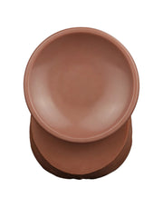 LoveToy - Sliding Skin Dildo - Lengte 31 cm - Bruin-Erotiekvoordeel.nl