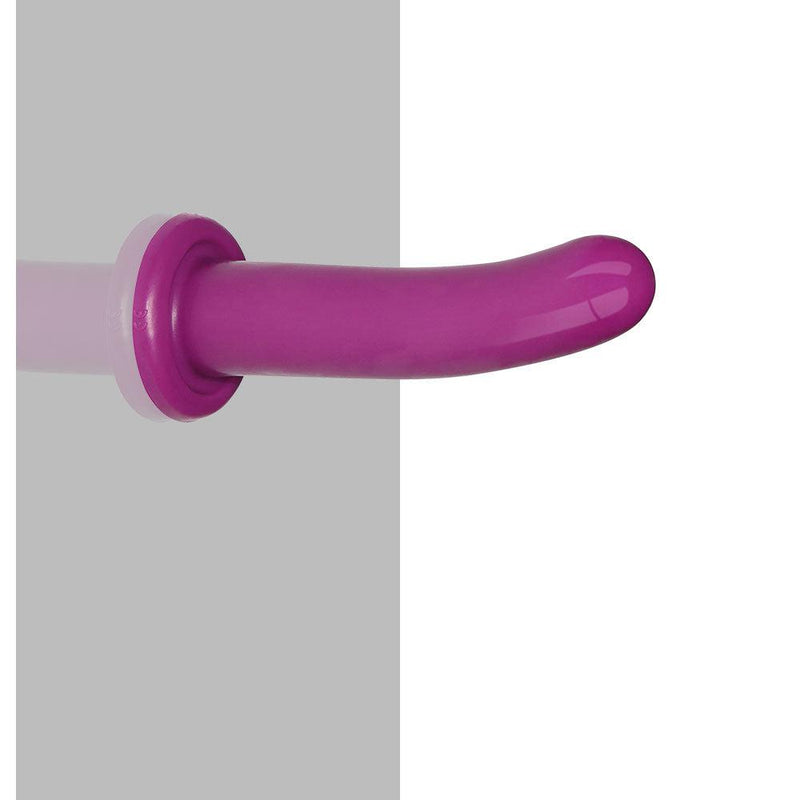 LoveToy - Holy Dong Jelly - Dildo met Zuignap - Vloeibare Siliconen - 14.5 x 3.2 cm - Roze-Erotiekvoordeel.nl
