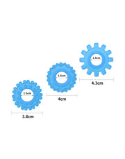 LoveToy - Lumino Play - Cockringen Set 3-delig - Glow In The dark-Erotiekvoordeel.nl