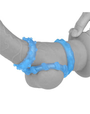 LoveToy - Lumino Play - Cockringen Set 3-delig - Glow In The dark-Erotiekvoordeel.nl