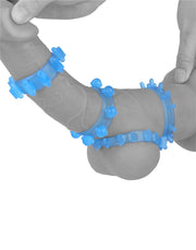 LoveToy - Lumino Play - Cockringen Set - 4-delig - Glow In The dark-Erotiekvoordeel.nl