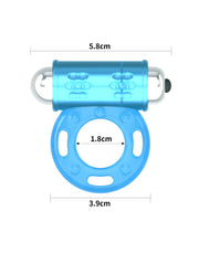 LoveToy - Lumino Play - Vibrerende Cockring - Glow In The dark-Erotiekvoordeel.nl