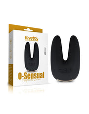LoveToy - O-Sensual Rapture Twin - Clitoris of Tepel Vibrator - Zwart-Erotiekvoordeel.nl