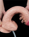 Lovetoy - Realistische Squirt Dildo 28 cm - Waterbestendige PVC Dildo in Nude kleur met Squirt functie-Erotiekvoordeel.nl