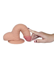 LoveToy - The Ultra Soft Dude - Realistische Dildo - 19 x 4,5 cm-Erotiekvoordeel.nl