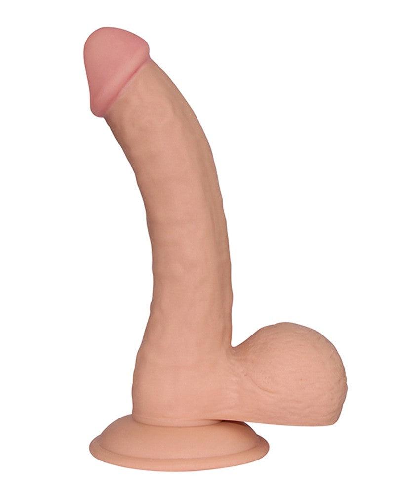 LoveToy - The Ultra Soft Dude - Realistische Dildo - 22,5 cm-Erotiekvoordeel.nl