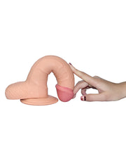 LoveToy - The Ultra Soft Dude - Realistische Dildo - 22.5 cm-Erotiekvoordeel.nl