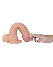 LoveToy - The Ultra Soft Dude - Realistische Dildo - 23 cm x 4,1 cm-Erotiekvoordeel.nl