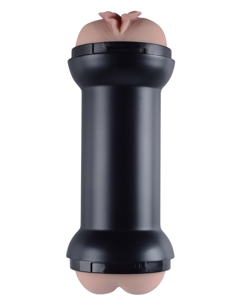 LoveToy - Training Master - Dubbele Masturbator - Pussy & Ass-Erotiekvoordeel.nl