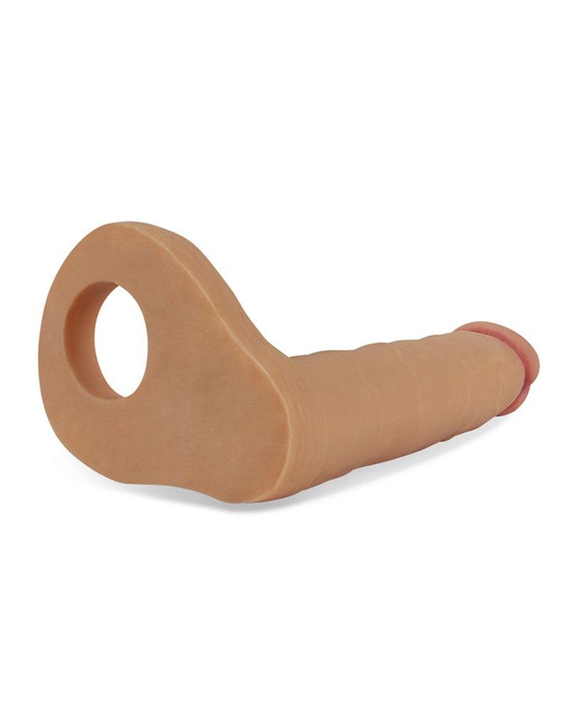 LoveToy - Ultrasoft Double - Voorbinddildo Voor Dubbele Penetratie 16 cm-Erotiekvoordeel.nl