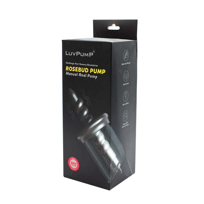 LuvPump - Rosebud Pomp - Manual Anaal Pomp - Dubbele Stimulatie - Messing Pomp Pistool-Erotiekvoordeel.nl