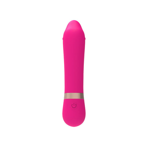 M- Mello - Cuddly Vibe - Siliconen Mini Vibrator - 12 cm - Roze-Erotiekvoordeel.nl