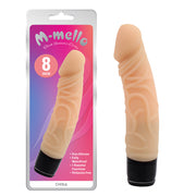M- Mello - Siliconen P-Shape Vibrator - 17,5 cm - Lichte Huidskleur-Erotiekvoordeel.nl