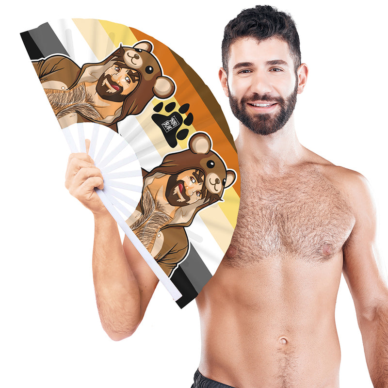 M Proud - Grand éventail - ADAM TEDDY - Bear Pride - Erotiekvoordeel.nl