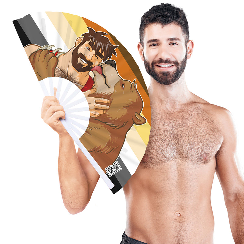 M Proud - Grand éventail - BEAR KISS-Laced-up.nl