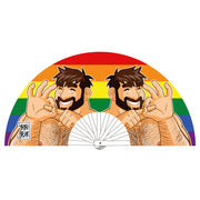 M Proud - Duży wachlarz - CHEEKY PRIDE - Erotiekvoordeel.nl