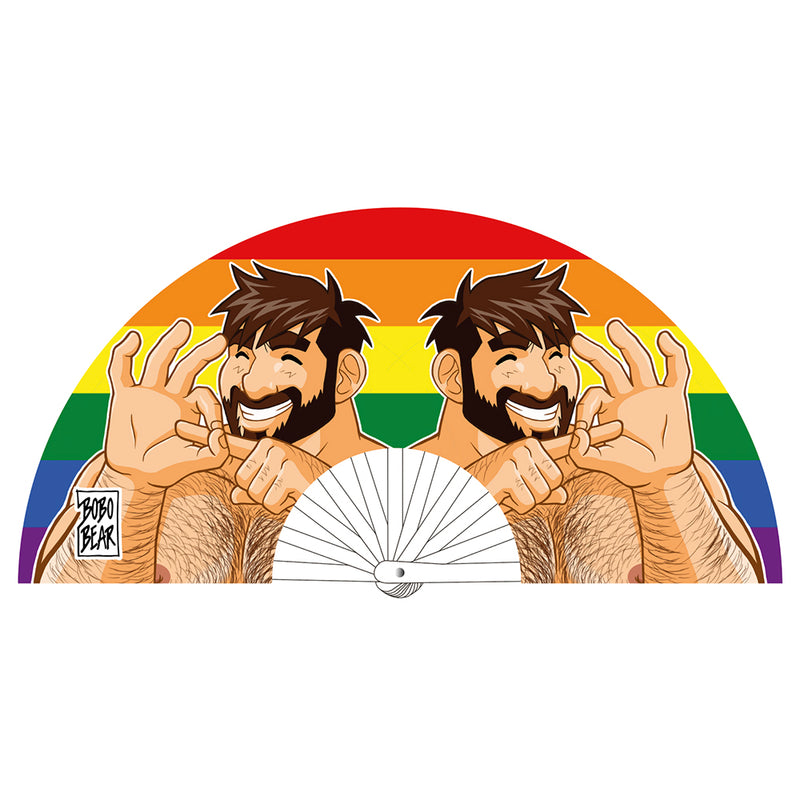 M Proud - Duży wachlarz - CHEEKY PRIDE - Erotiekvoordeel.nl