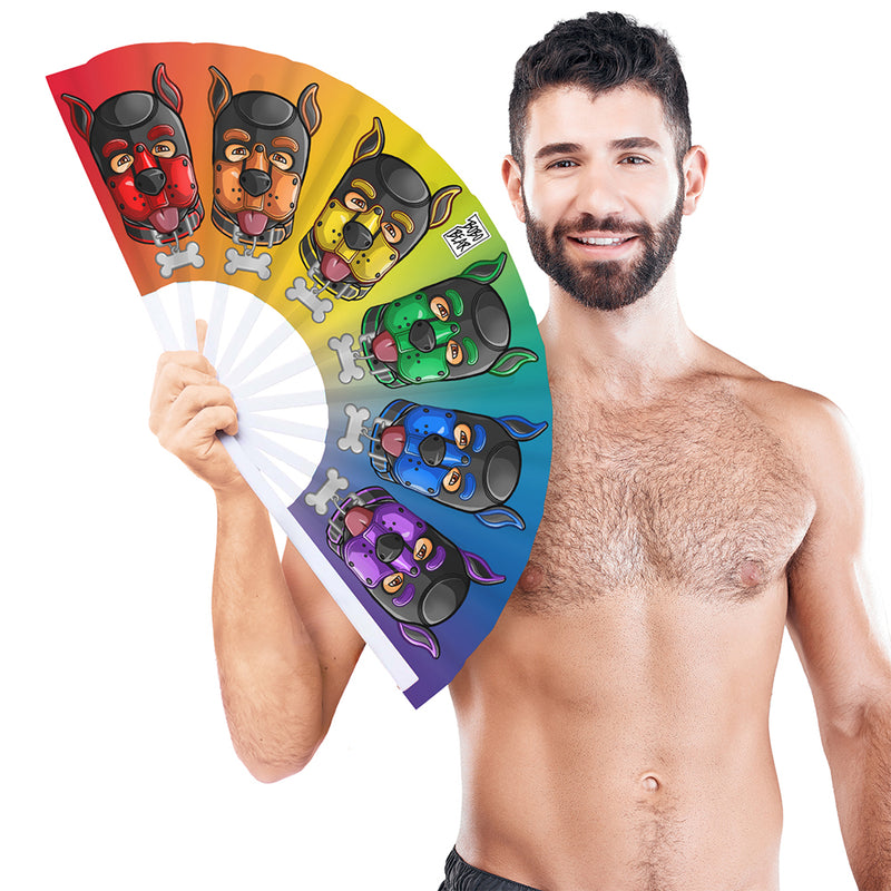 M Proud - Duży wachlarz - PUPPY MASKS - Erotiekvoordeel.nl