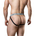 MM - Original Jock Collection - Jockstrap - Tailleband 2,5 cm - Zwart/Grijs-Erotiekvoordeel.nl