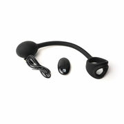 MOTOVibe - Buzz Lock - Anello fallico estensibile e separatore di testicoli con plug anale vibrante - Erotiekvoordeel.nl