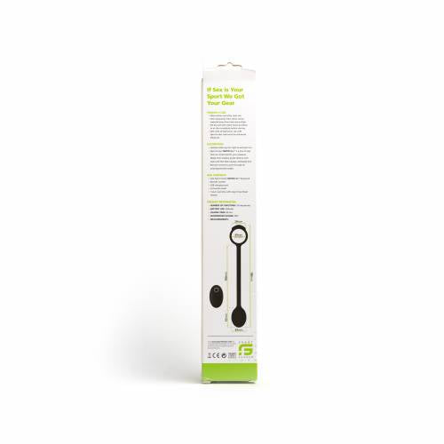MOTOVibe - Buzz Lock - Anello fallico elastico e divaricatore per testicoli con plug anale vibrante - Erotiekvoordeel.nl