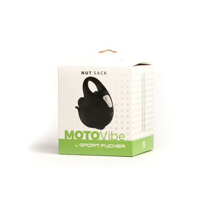 MOTOVibe - NutSack - Scrotum Vibrator - Zwart-Erotiekvoordeel.nl