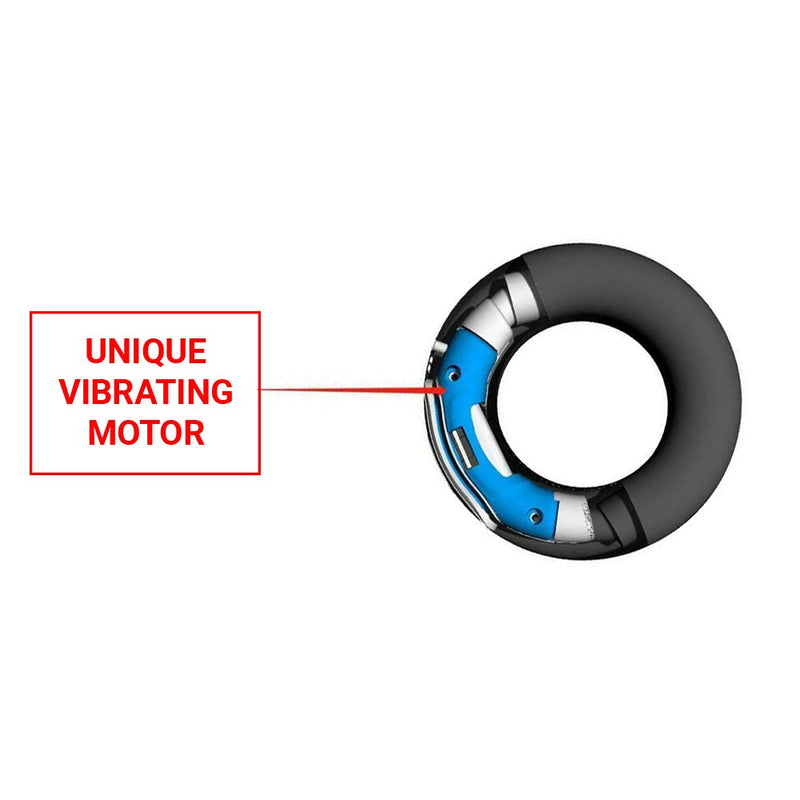 MOTOVibe - Rev Cockring - Anneau pénien vibrant - Noir-Erotiekvoordeel.nl