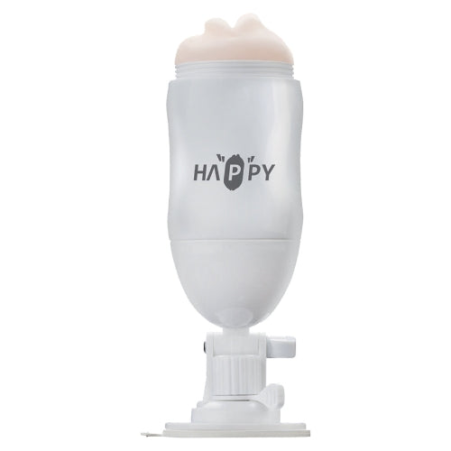 MX - Happy Cup Joy Wang - Mouth and Vagina Masturbator - Cup Masturbator with Suction Cup - Erotiekvoordeel.nl