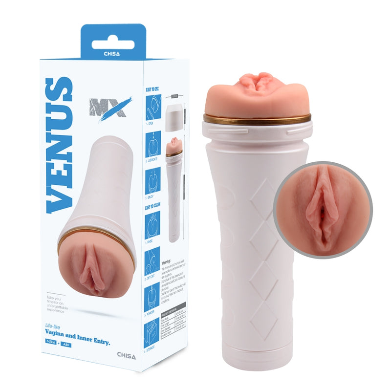 MX - Venus - Masturbador vaginal - Copa masturbadora - Erotiekvoordeel.nl