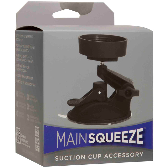 Main Squeeze - Suction Cup - Accessory - Black-Erotiekvoordeel.nl
