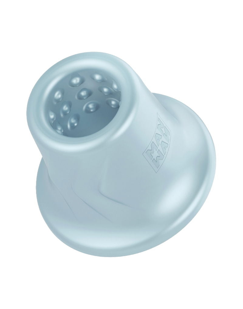 ManWan - Holden - Universal Wand Vibrator Holder with Suction Cup - Polar Blue-Erotiekvoordeel.nl