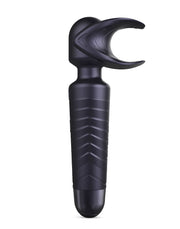 ManWan - Man. Wand EVO - Rechargeable Masturbator and Wand Vibrator - Black Plum-Erotiekvoordeel.nl