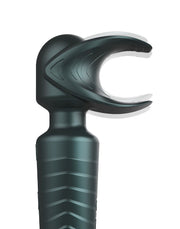 ManWan - Man.Wand EVO - Masturbateur rechargeable et vibromasseur à main - Gris sapin - Erotiekvoordeel.nl