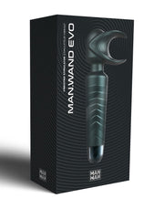ManWan - Man.Wand EVO - Masturbateur rechargeable et vibromasseur à main - Gris pin - Erotiekvoordeel.nl