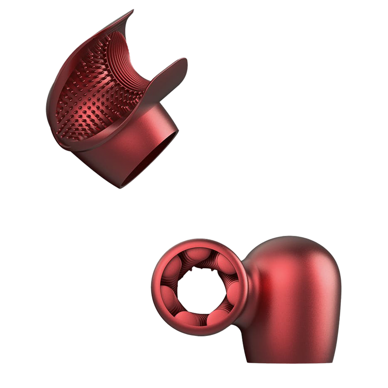 ManWan - Man.Wand Edgy - Wand Vibrator for Her & Him - Red Velvet-Erotiekvoordeel.nl