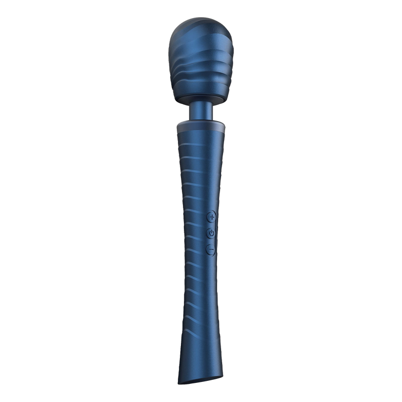 ManWan - Man.Wand Edgy - Wand Vibrator for Her & Him - Stellar Blue-Erotiekvoordeel.nl