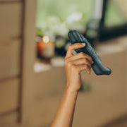 ManWan - Ryzer MAX - Extenseur pénien et manchon de masturbation souple - Gris pin-Erotiekvoordeel.nl